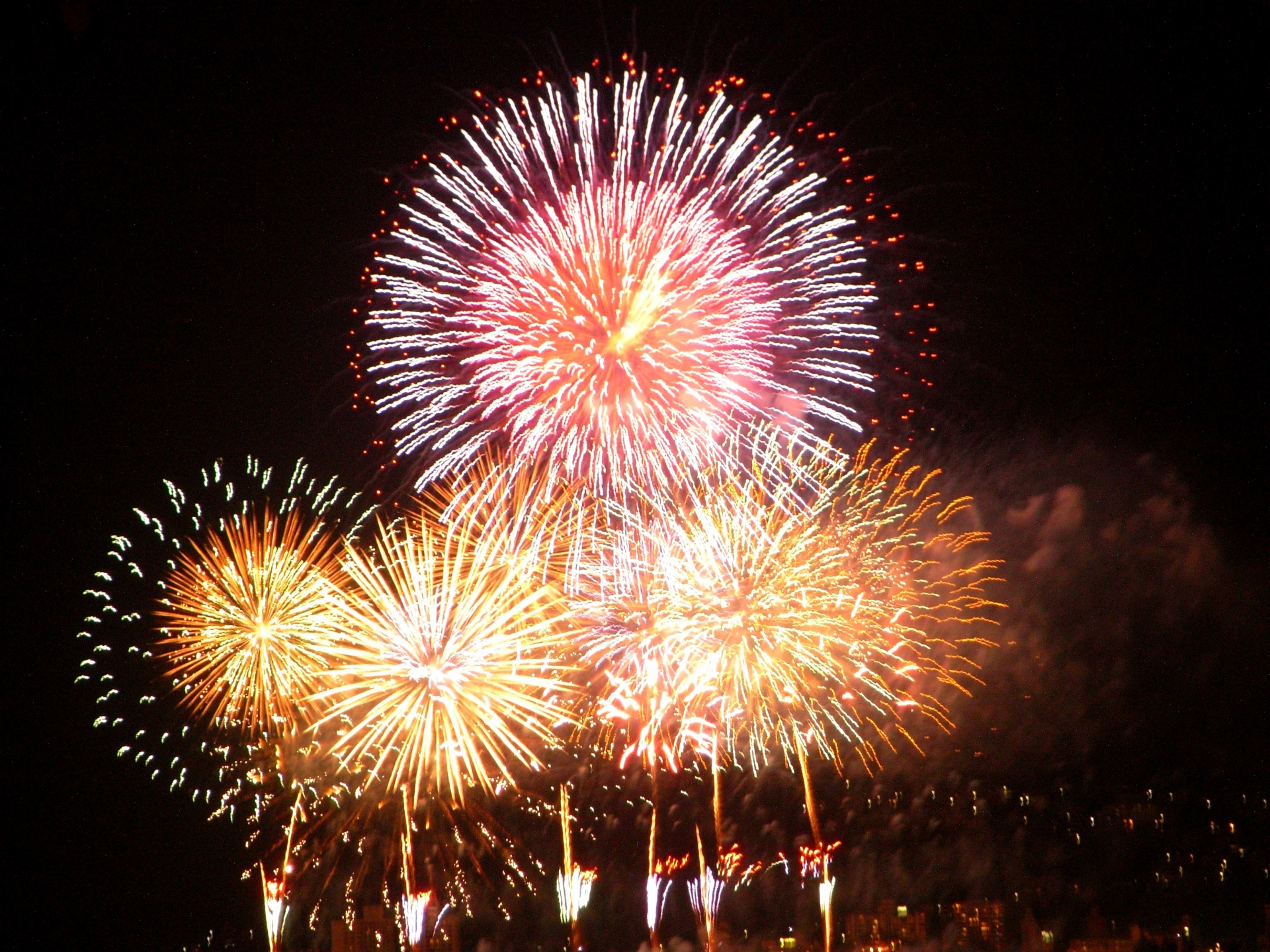 諏訪湖祭　湖上花火大会