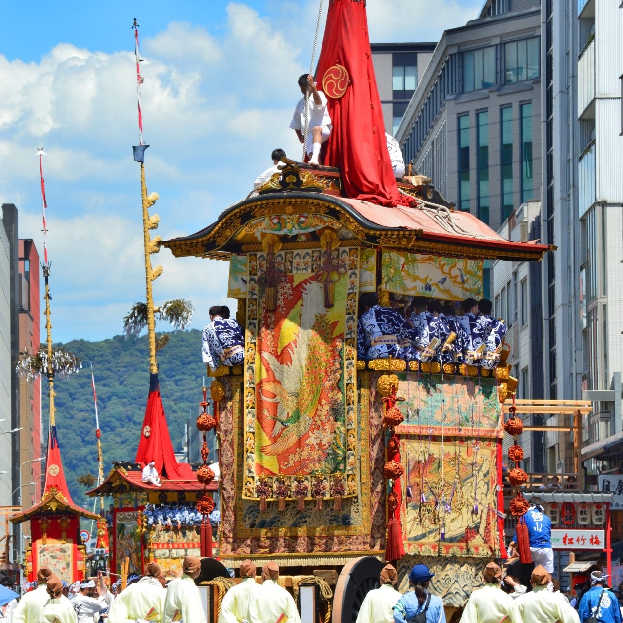 京都 祇園祭「宵山」と「山鉾の巡行」
