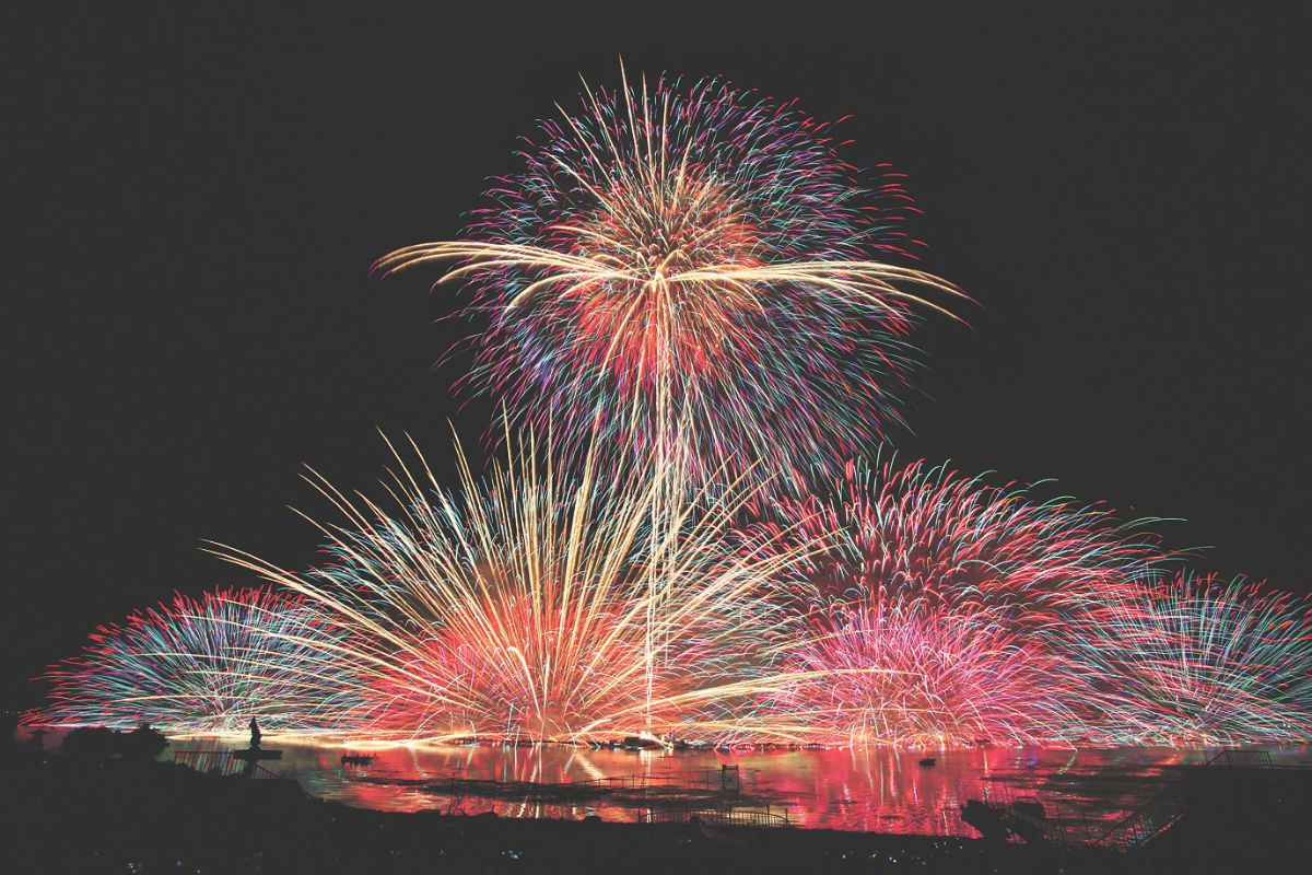 諏訪湖祭湖上花火大会